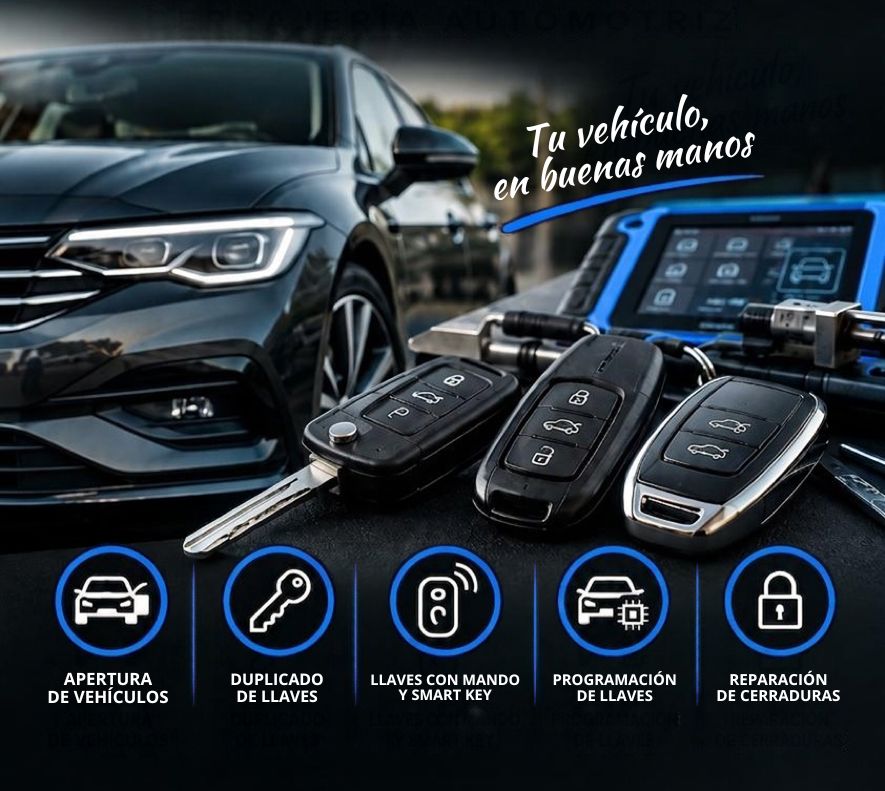 Apertura de coche sin daños